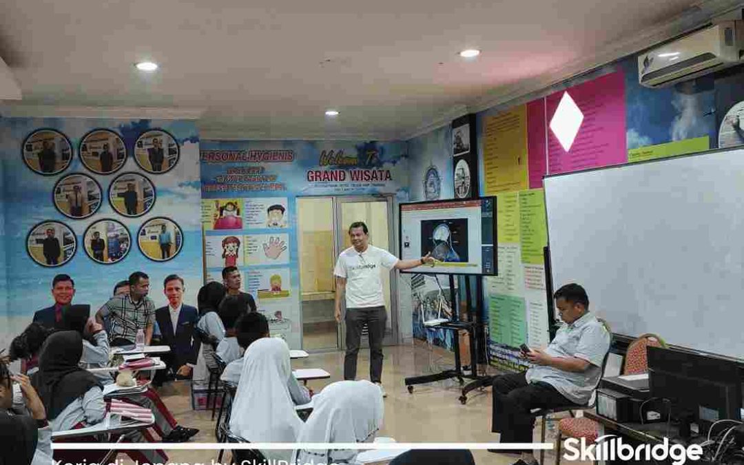 SkillBridge Hadir sebagai Pembicara di LKP Grand Wisata Cirebon